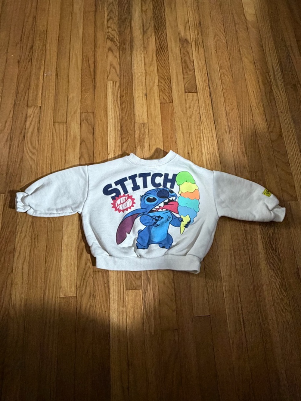 Zara 18/24M Stitch Sweatshirt